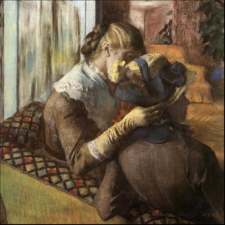 Edgar Degas Absinthe Drinker France oil painting art